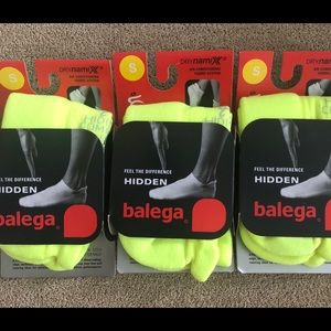 NWT Balega Hidden Comfort Socks 3pr Small Yellow